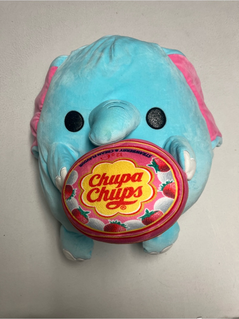 Zuru Snackles Lottie The Elephant With Chupa Chups Lollipop 16 Inch Plush